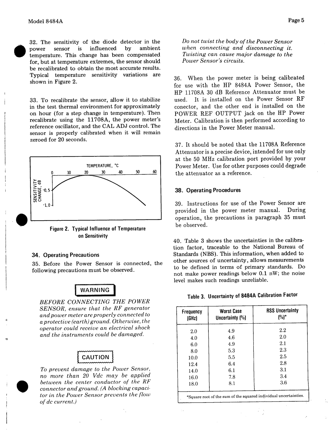 HP 08484-90019 manual 