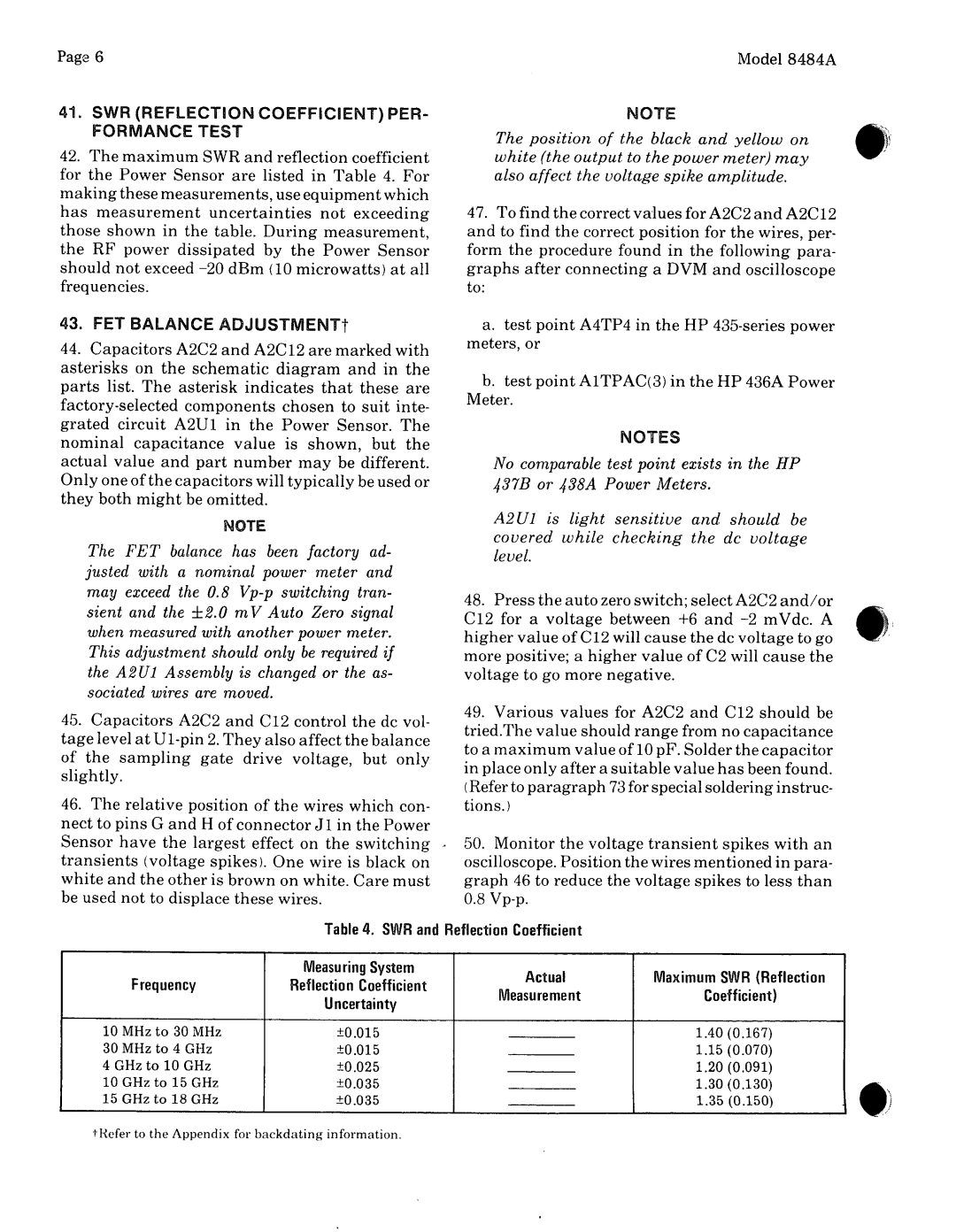 HP 08484-90019 manual 