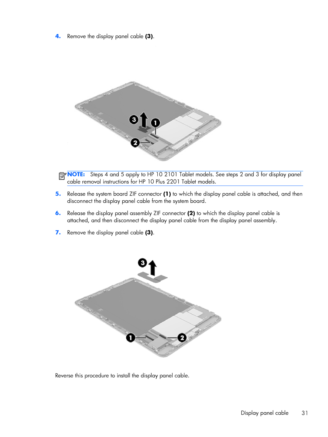 HP 10 2101 manual 