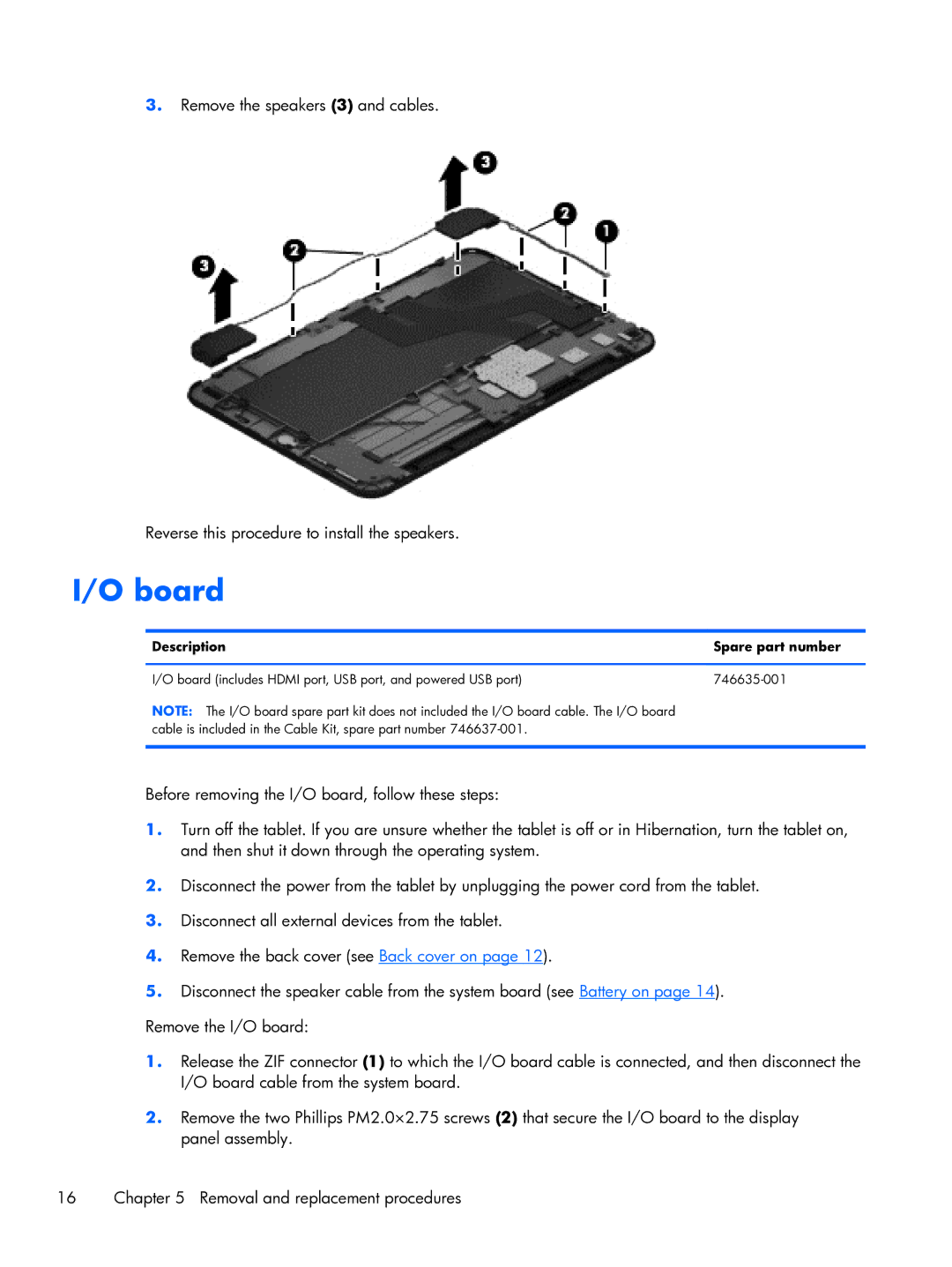 HP 10 manual Board 