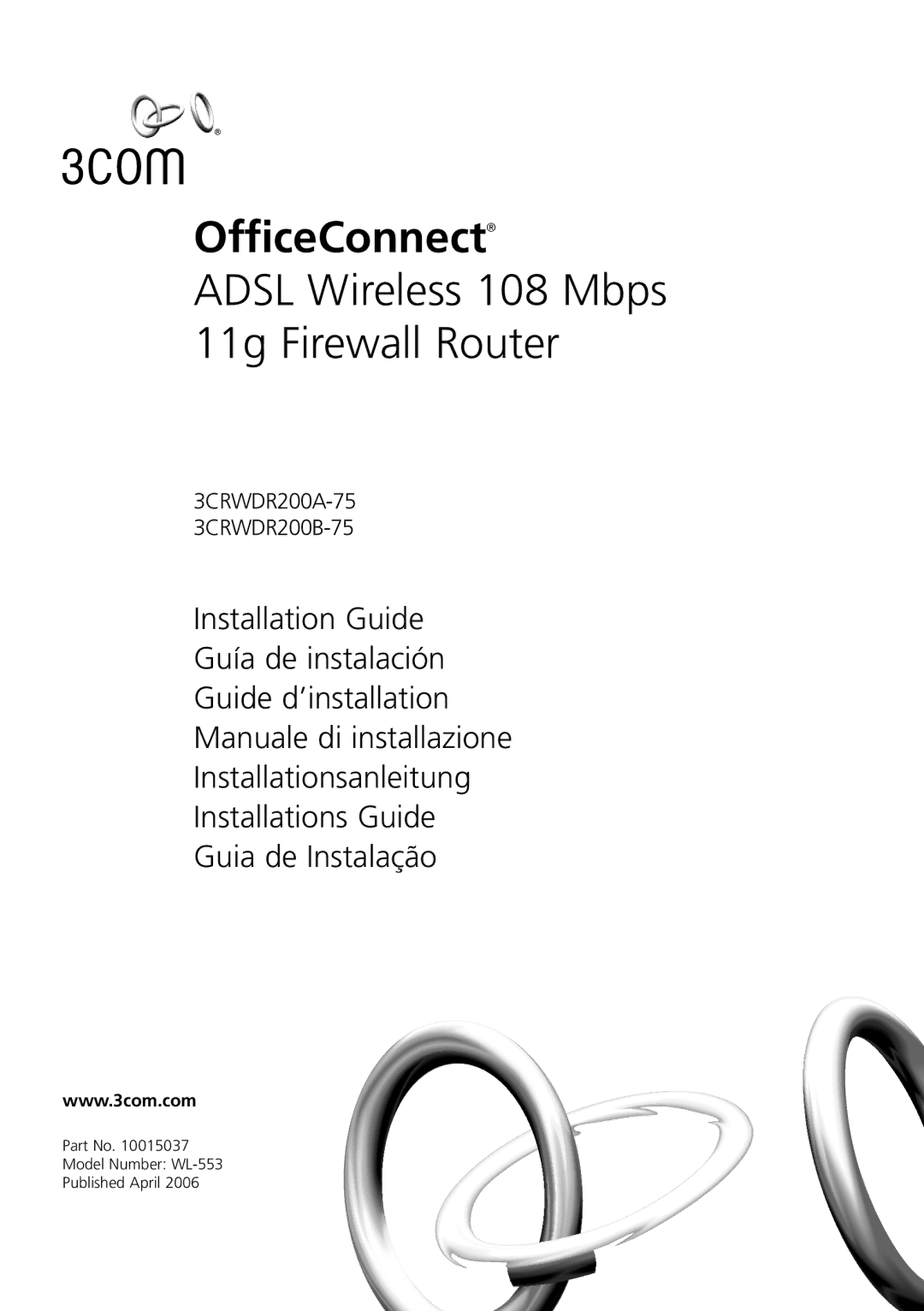 HP 100 -G Router manual 