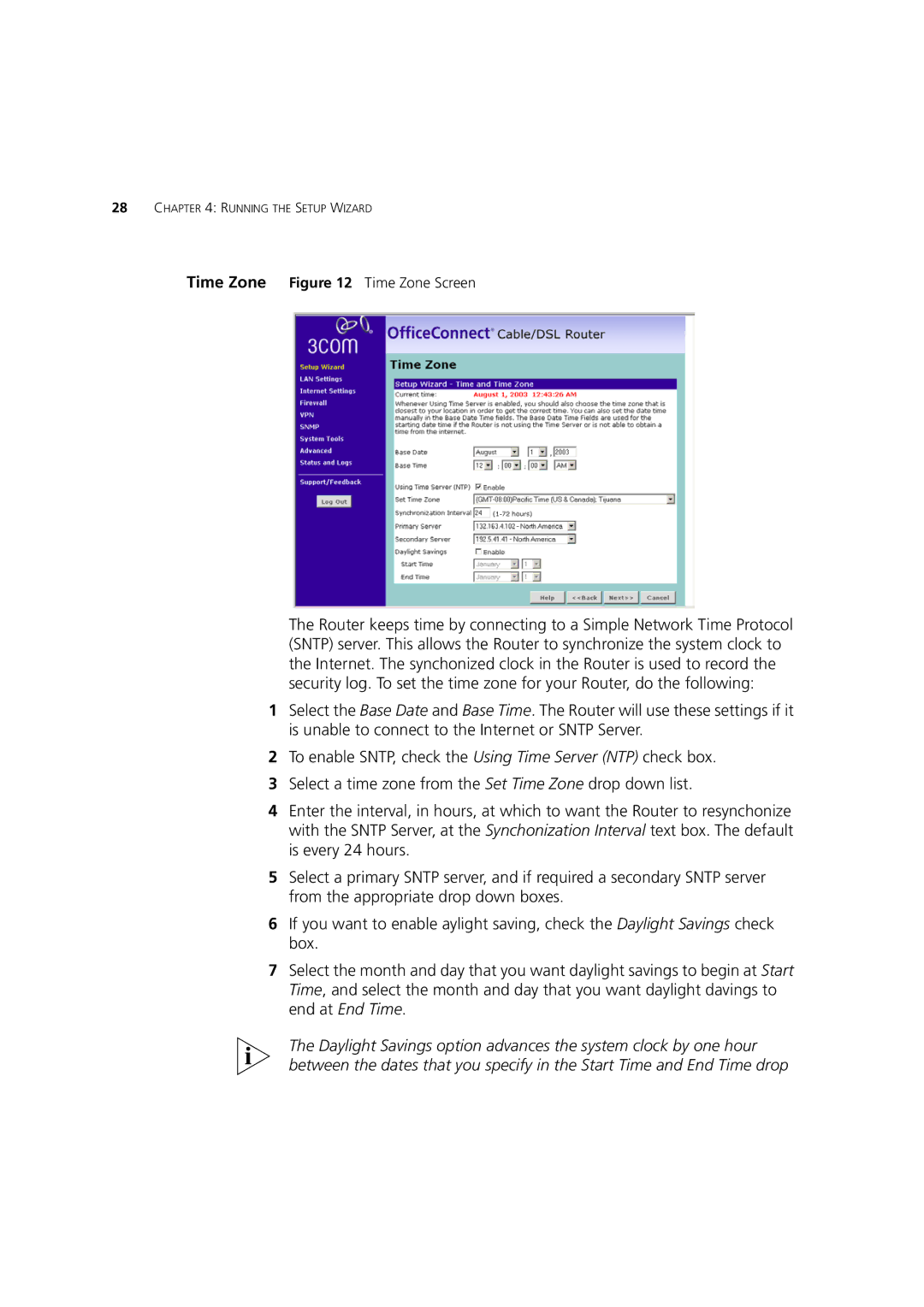 HP 100 Router manual Running the Setup Wizard 