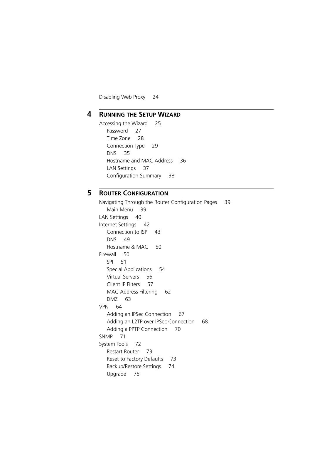 HP 100 Router manual Running the Setup Wizard 