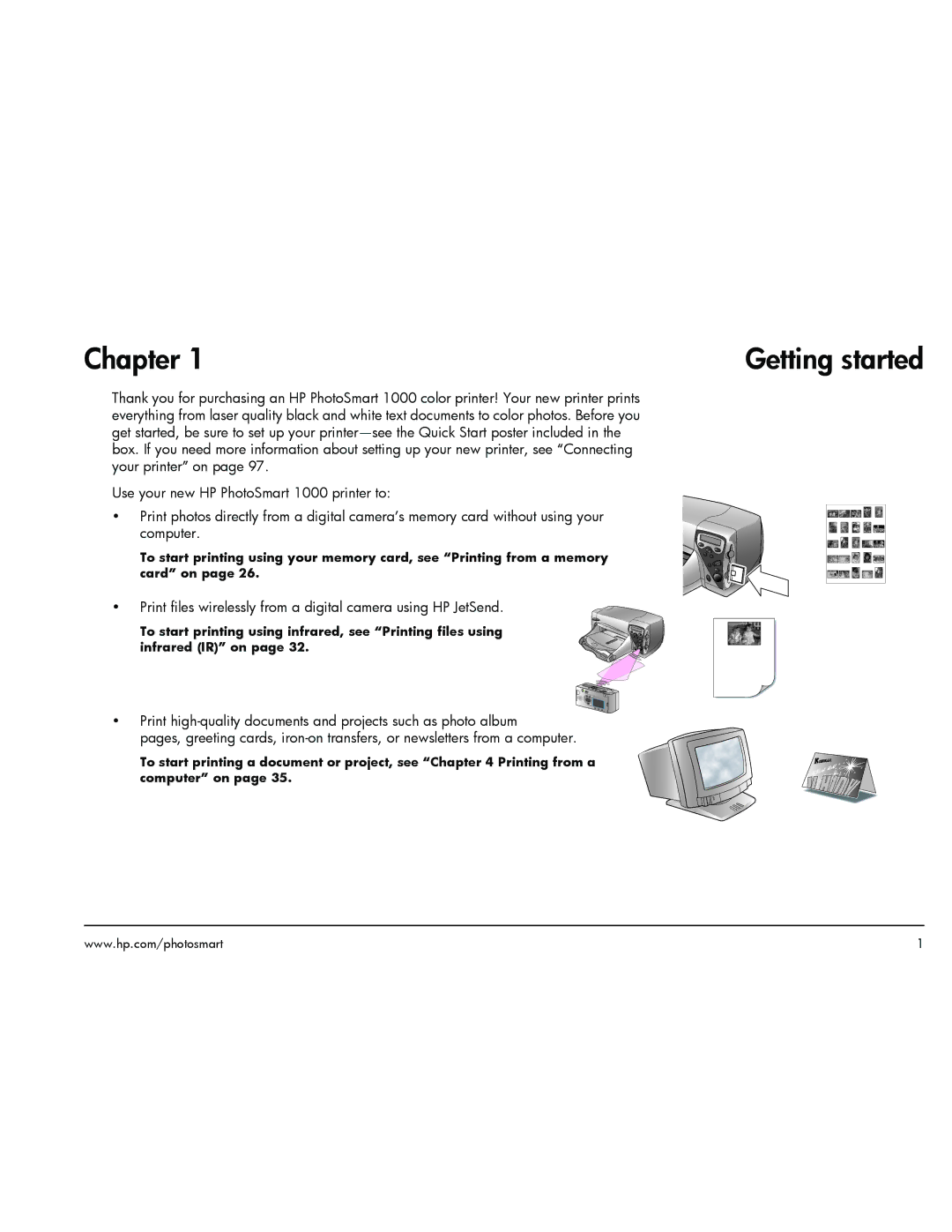 HP 1000 manual Chapter 