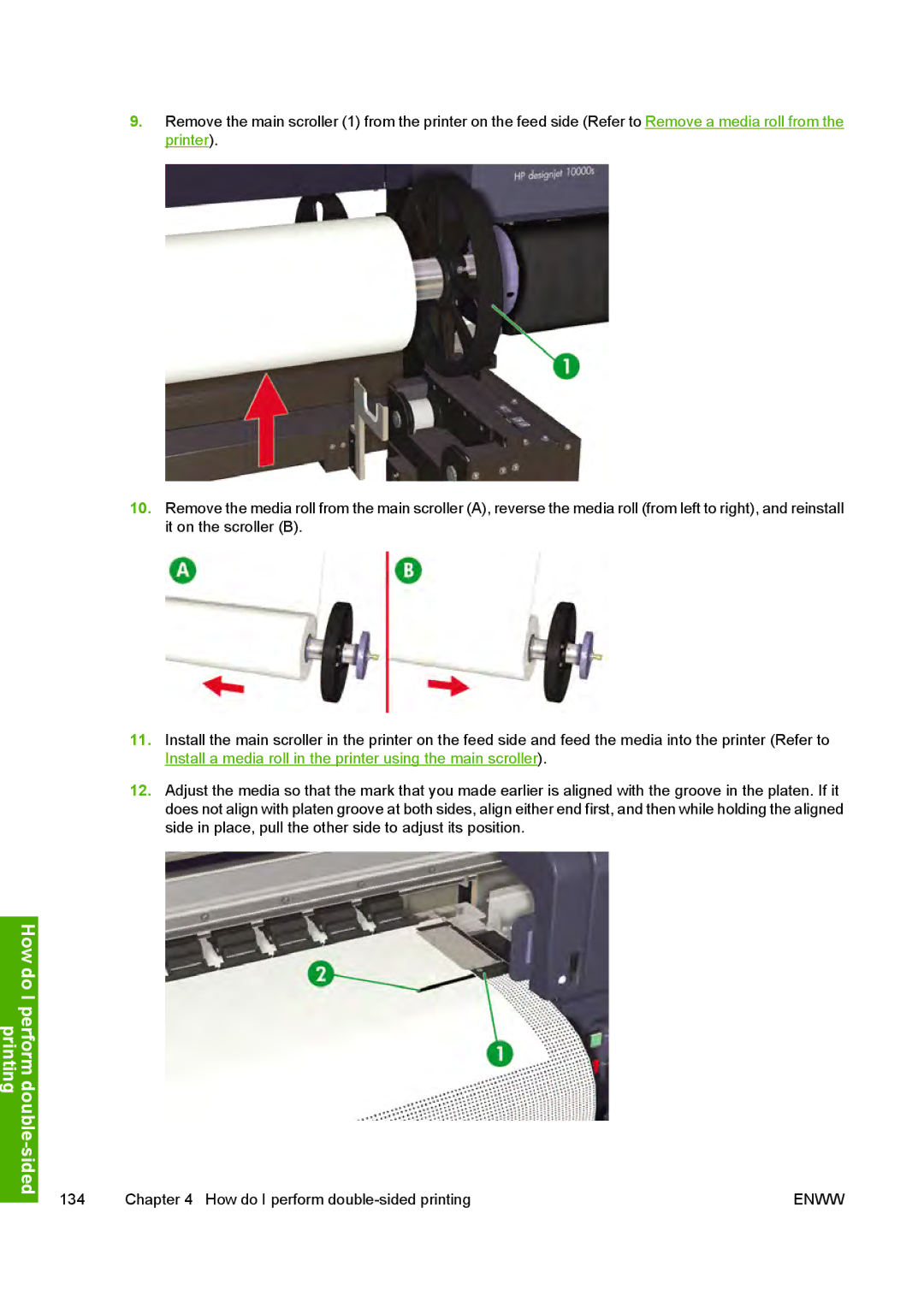 HP 10000s manual How do I perform double-sided printing 