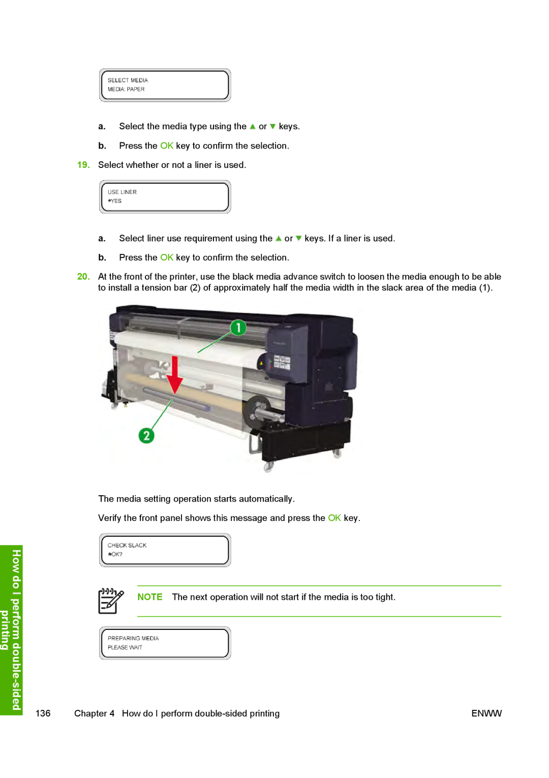 HP 10000s manual How do I perform double-sided printing 