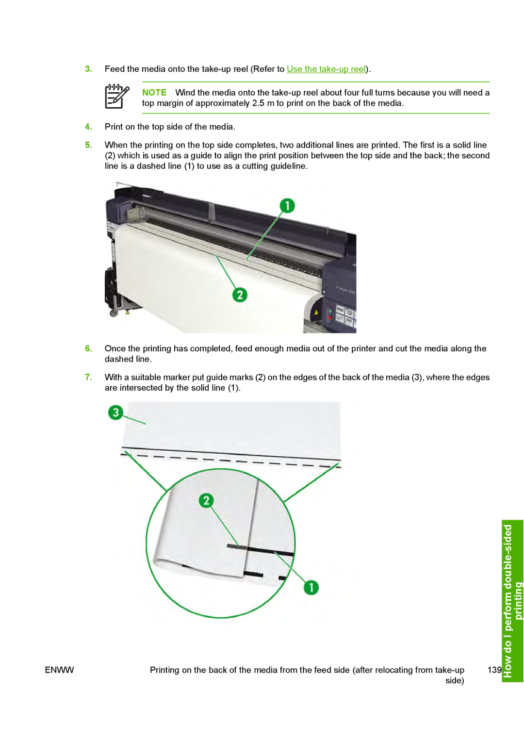 HP 10000s manual Perform double-sided printing 