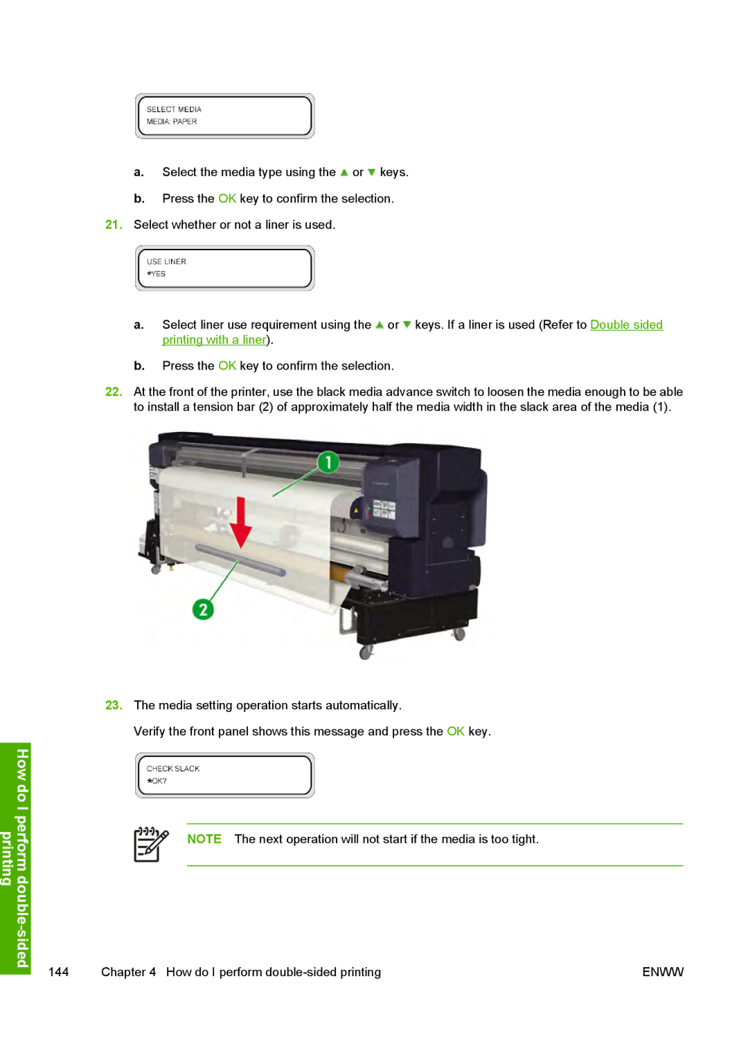 HP 10000s manual How do I perform double-sided printing 