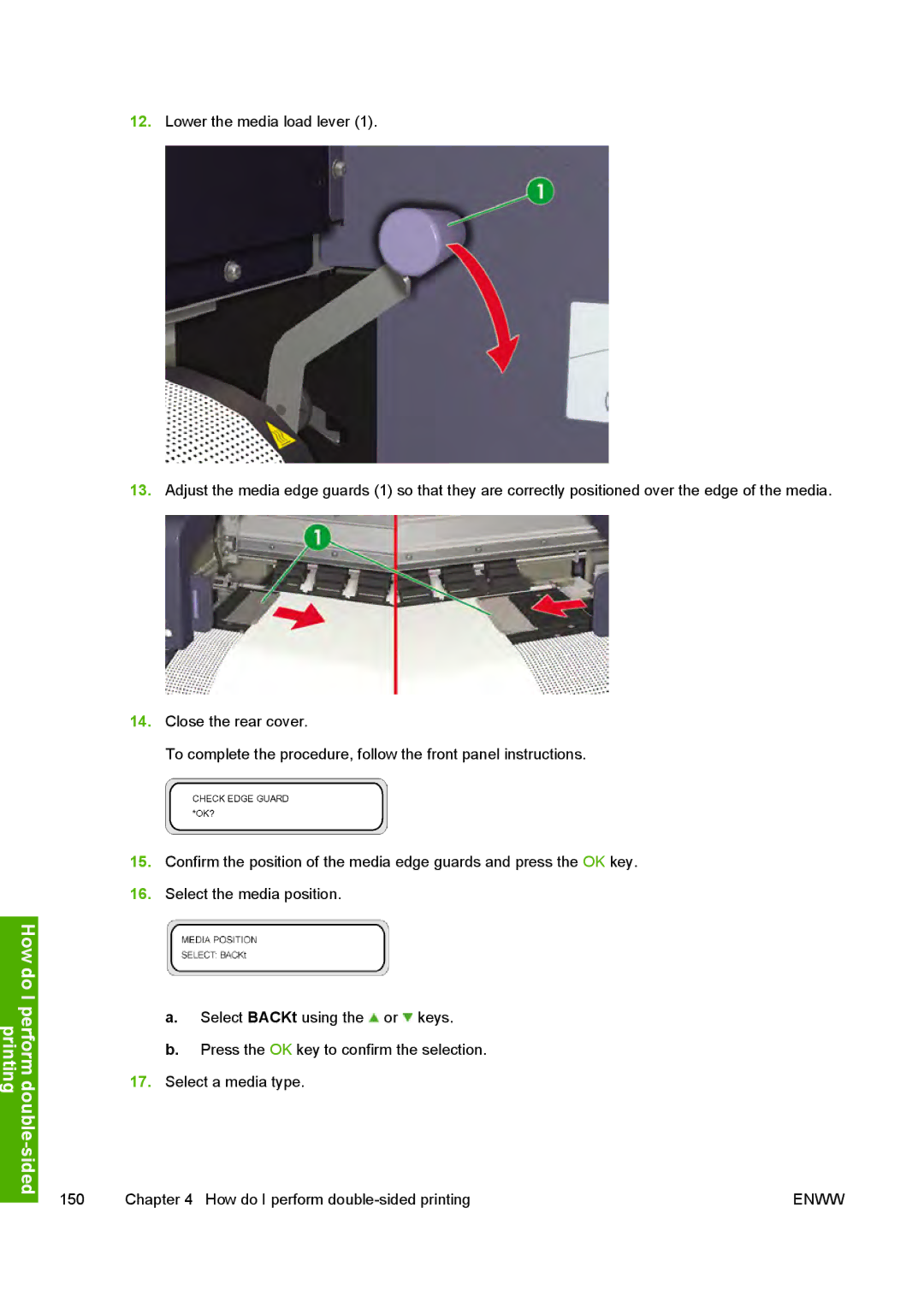 HP 10000s manual How do I perform double-sided printing 