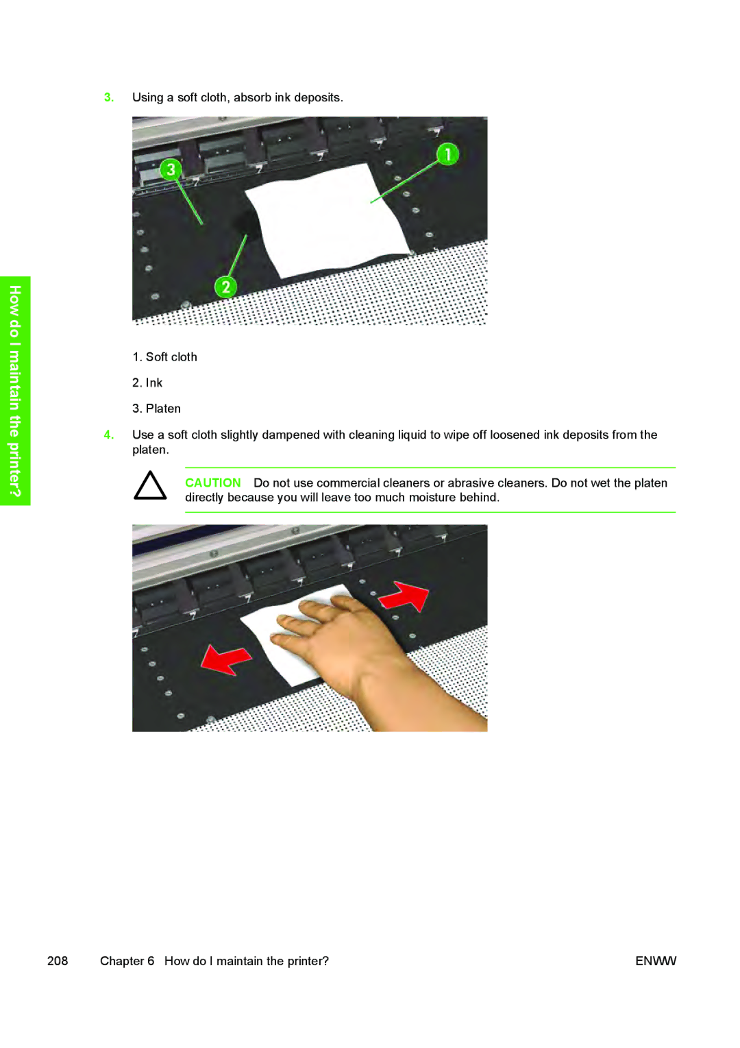 HP 10000s manual How do I maintain the printer? 