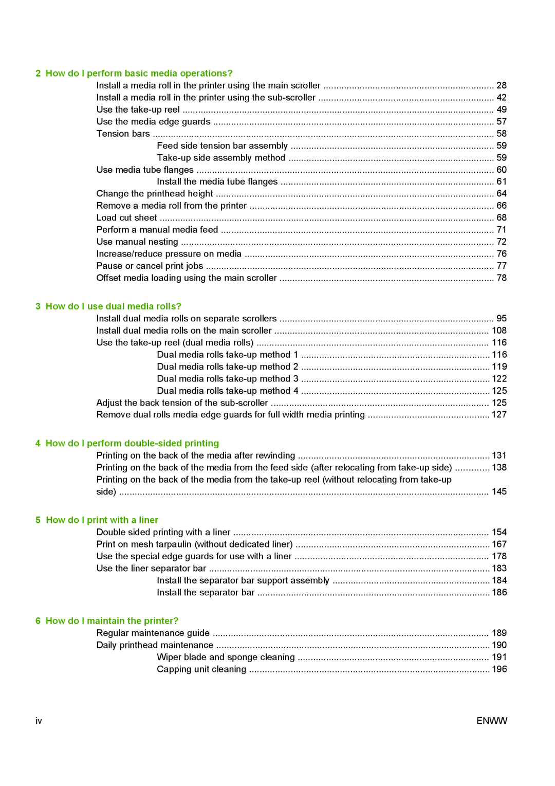 HP 10000s manual How do I perform basic media operations? 