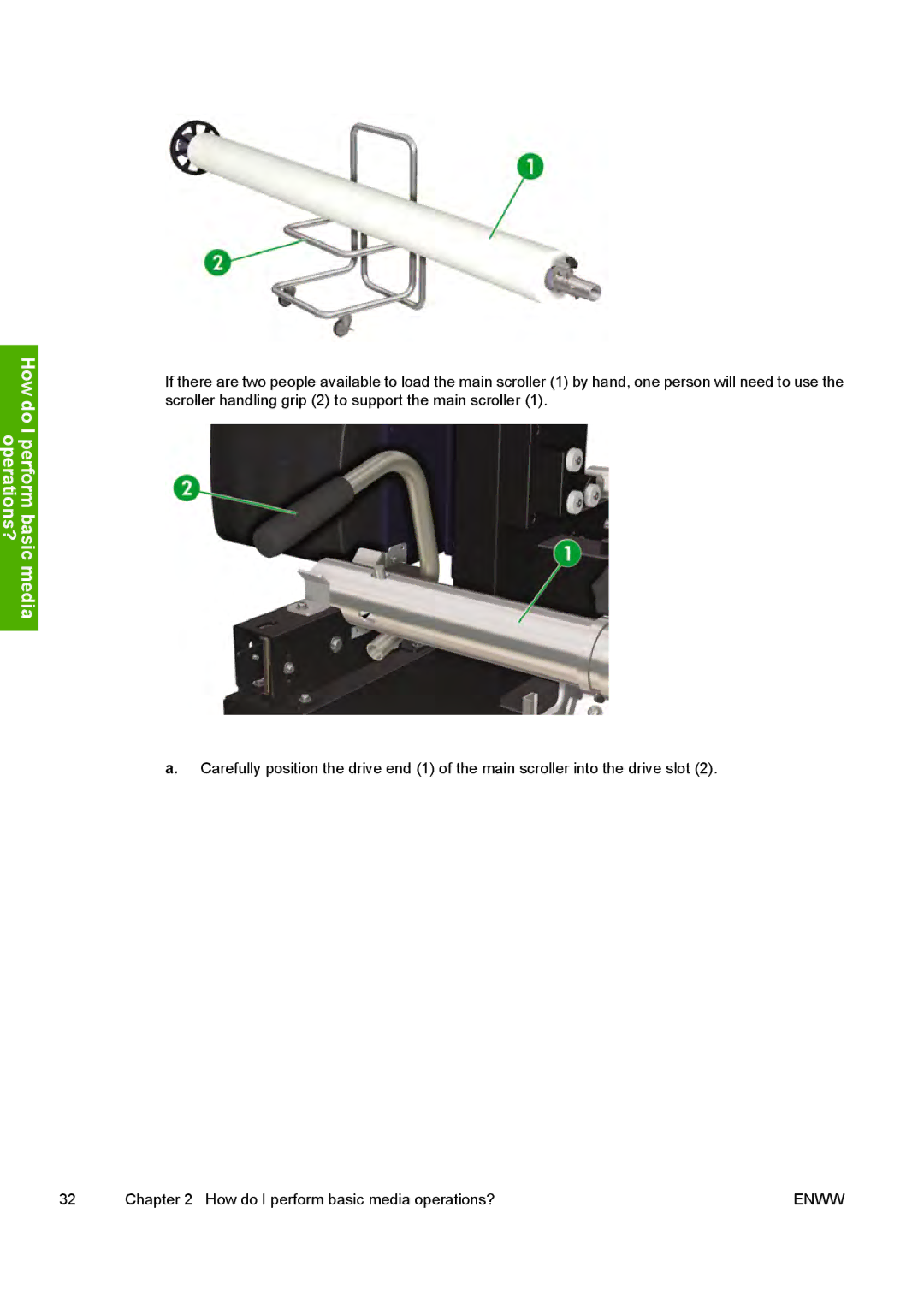 HP 10000s manual How do I perform basic media operations? 