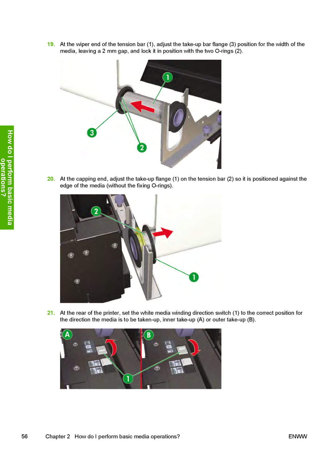 HP 10000s manual How do I perform basic media operations? 