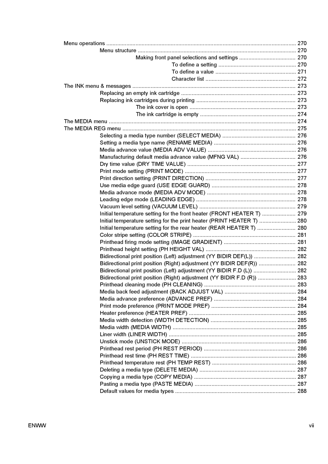 HP 10000s manual 270 