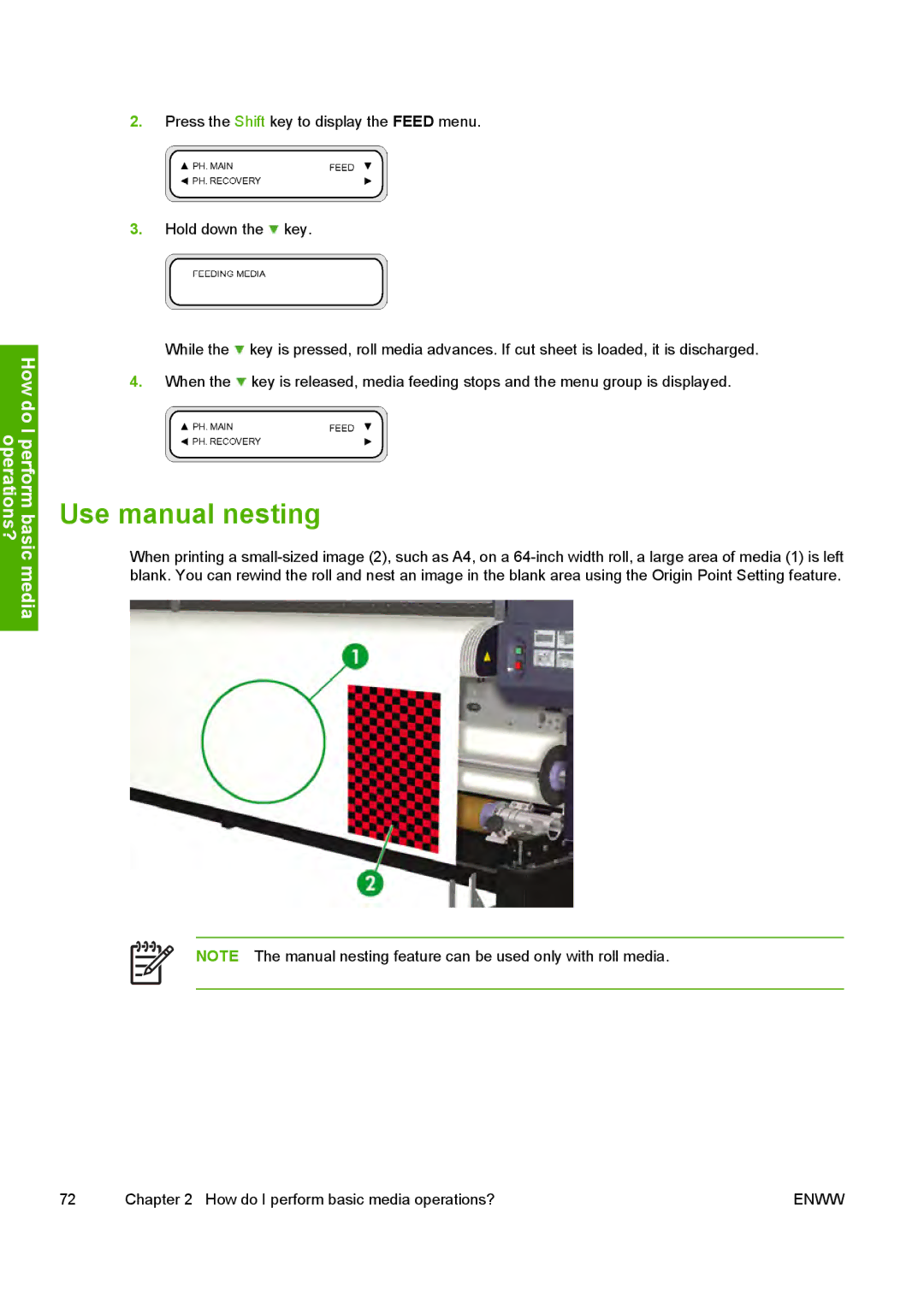 HP 10000s Use manual nesting 