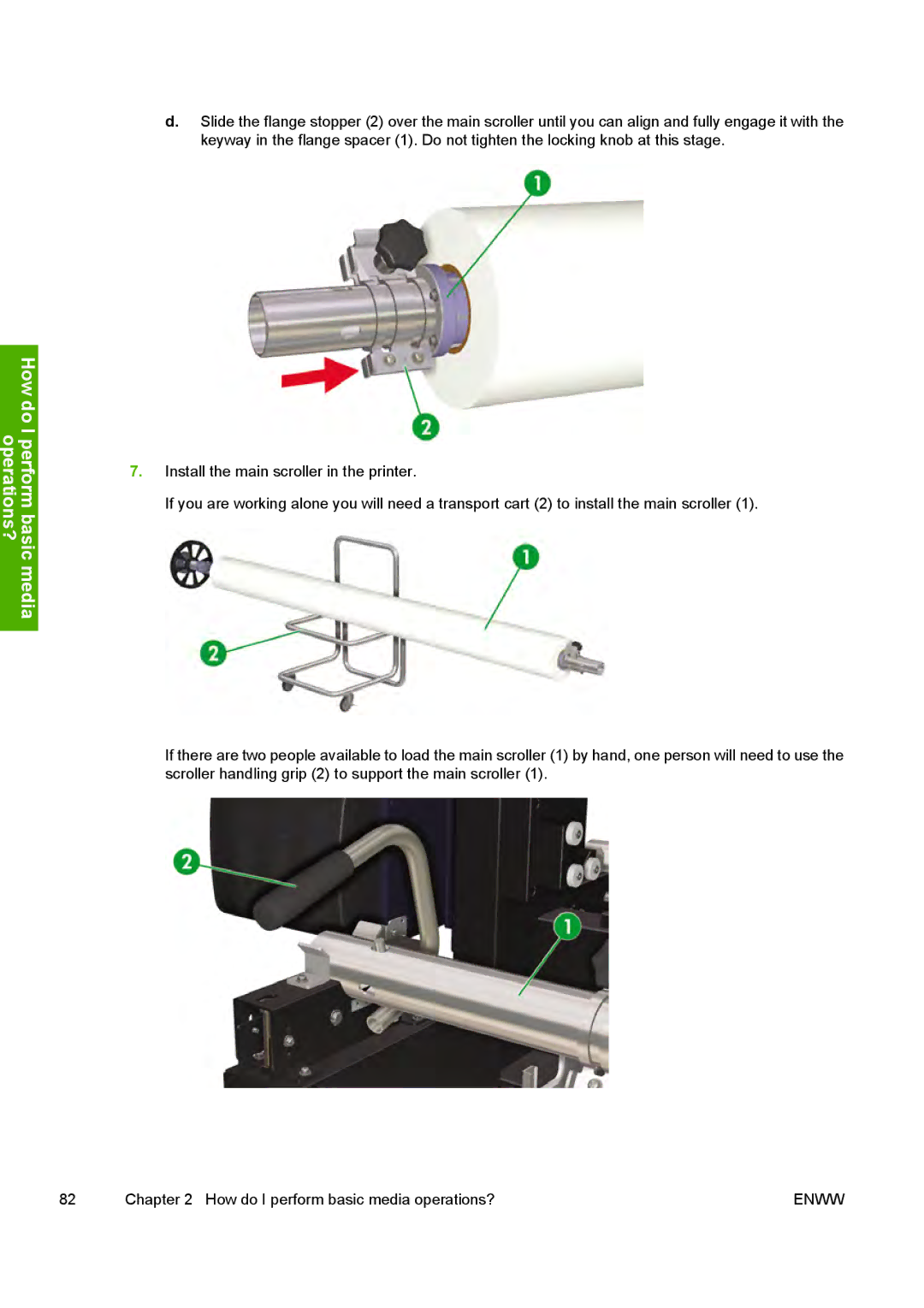 HP 10000s manual How do I perform basic media operations? 