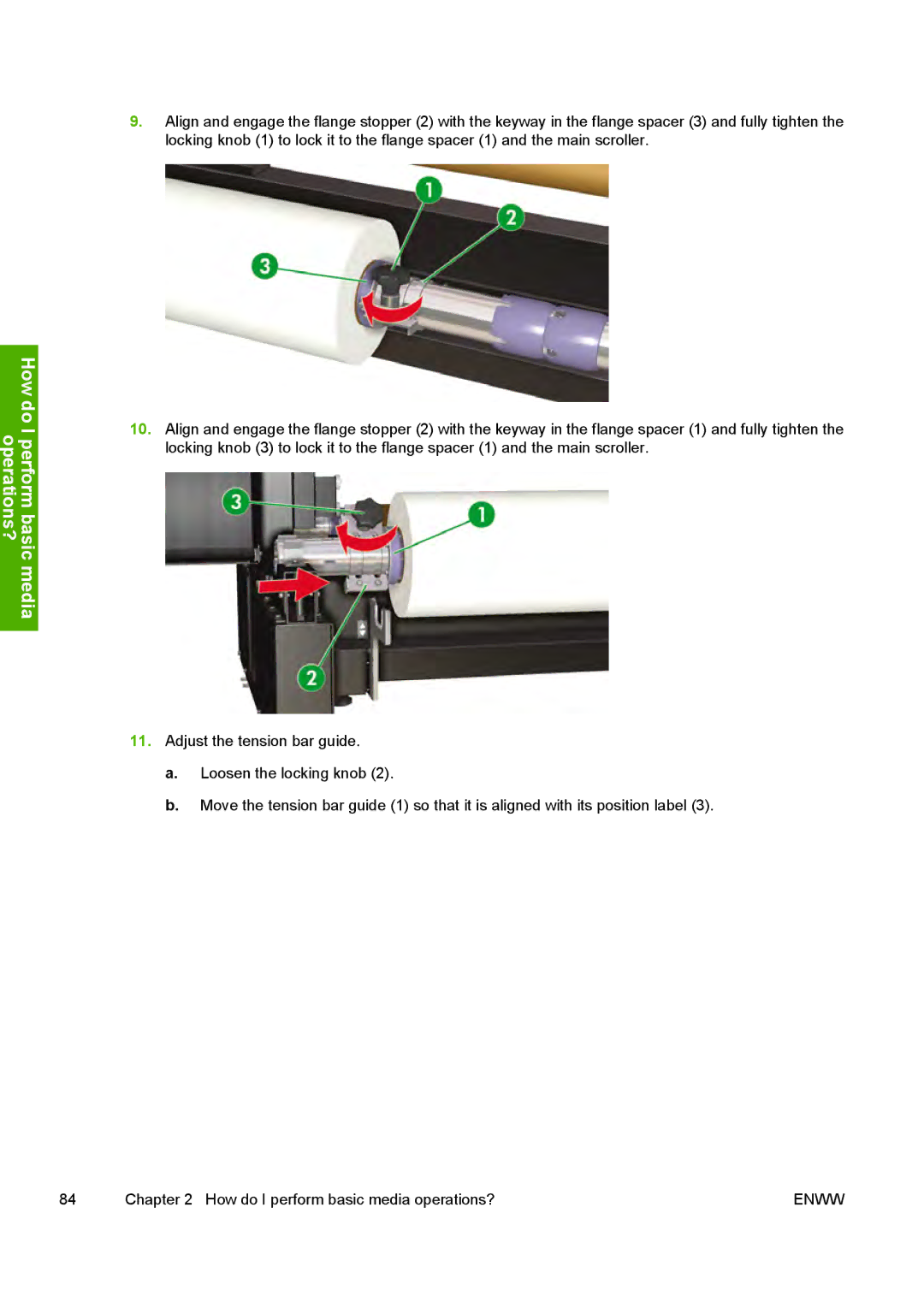 HP 10000s manual How do I perform basic media operations? 