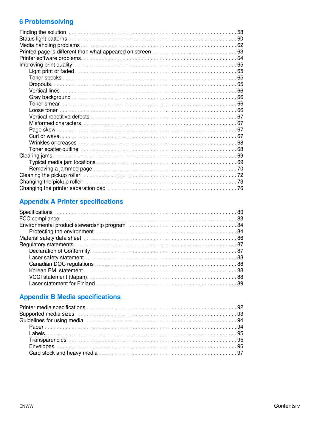 HP 1015 manual Problemsolving 