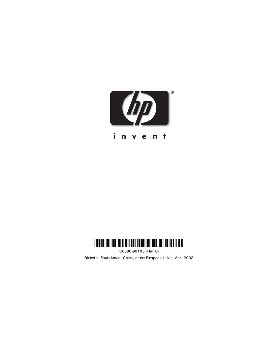 HP 1020xi Fax, 1020 Fax manual C8580-90106 