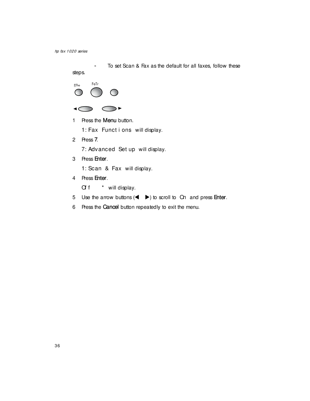 HP 1020xi Fax, 1020 Fax manual Steps 