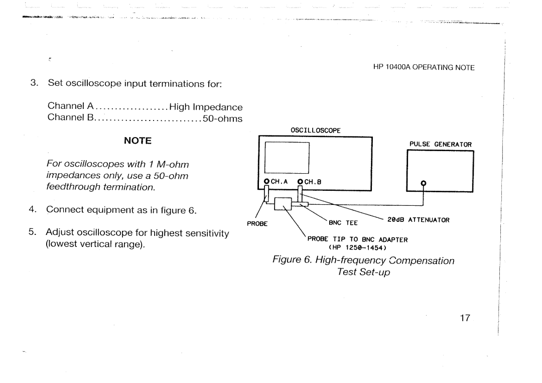 HP 10442A, 10438A, 10437A, 10430A, 10440A, 10435A, 10436A manual 