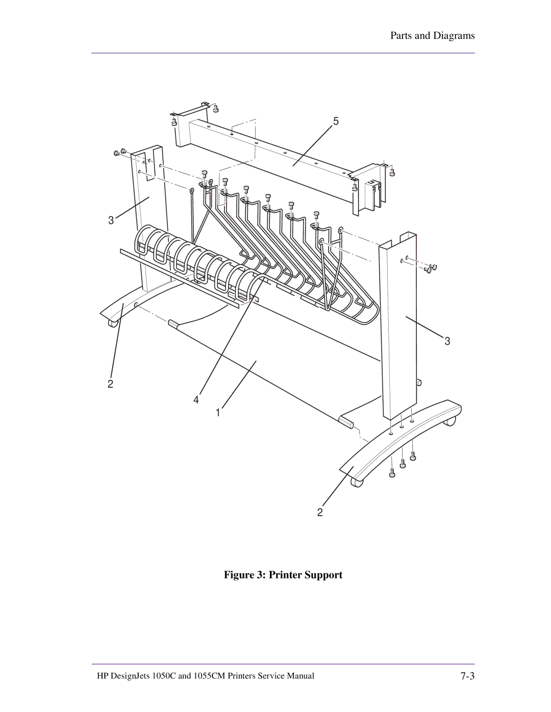 HP 1055CM manual Printer Support 