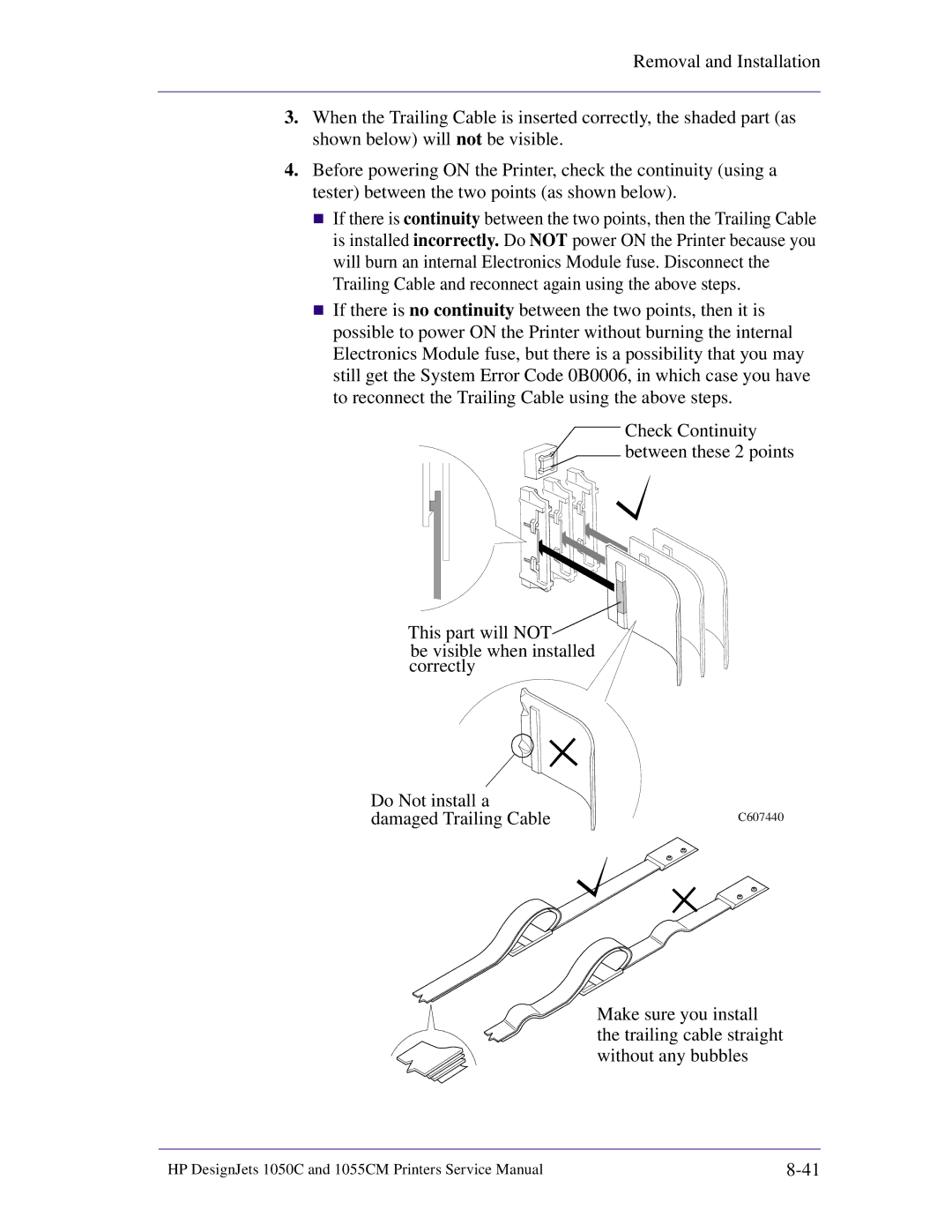 HP 1055CM manual C607440 