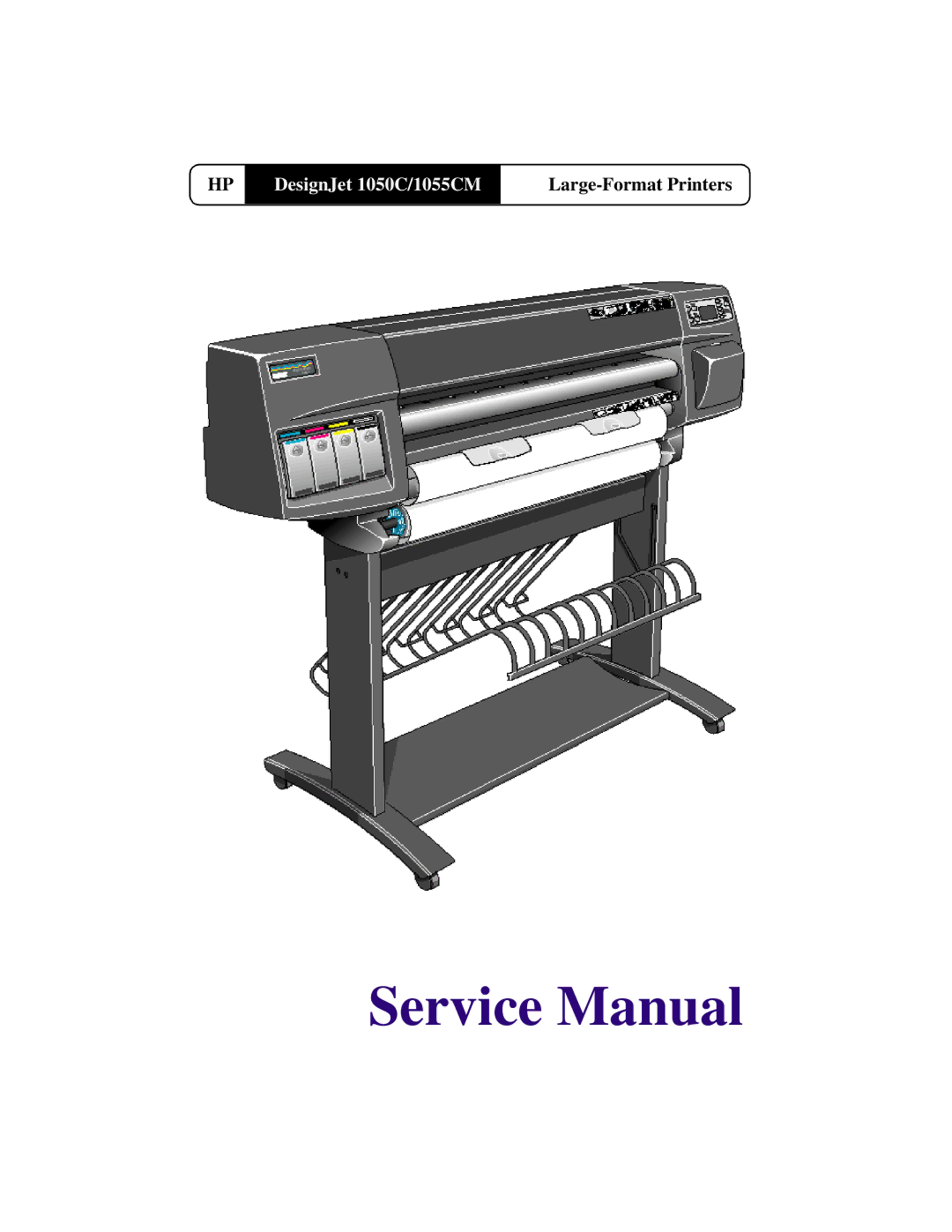 HP manual DesignJet 1050C/1055CM 