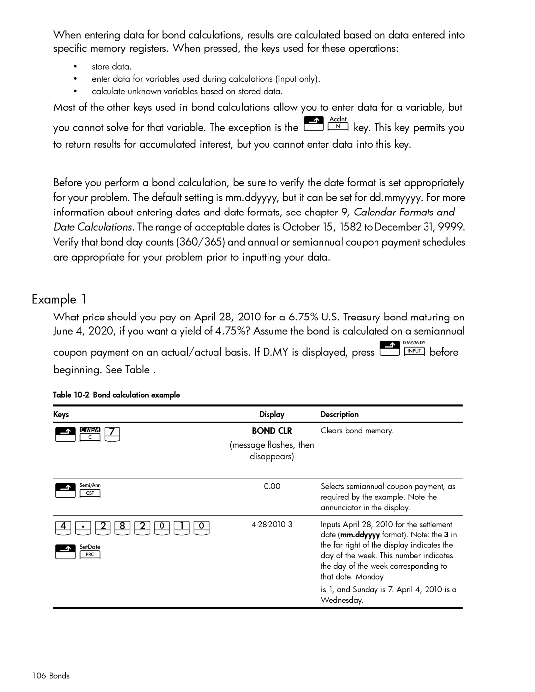 HP 10bII+ Financial manual Y7GgGJ, Example 