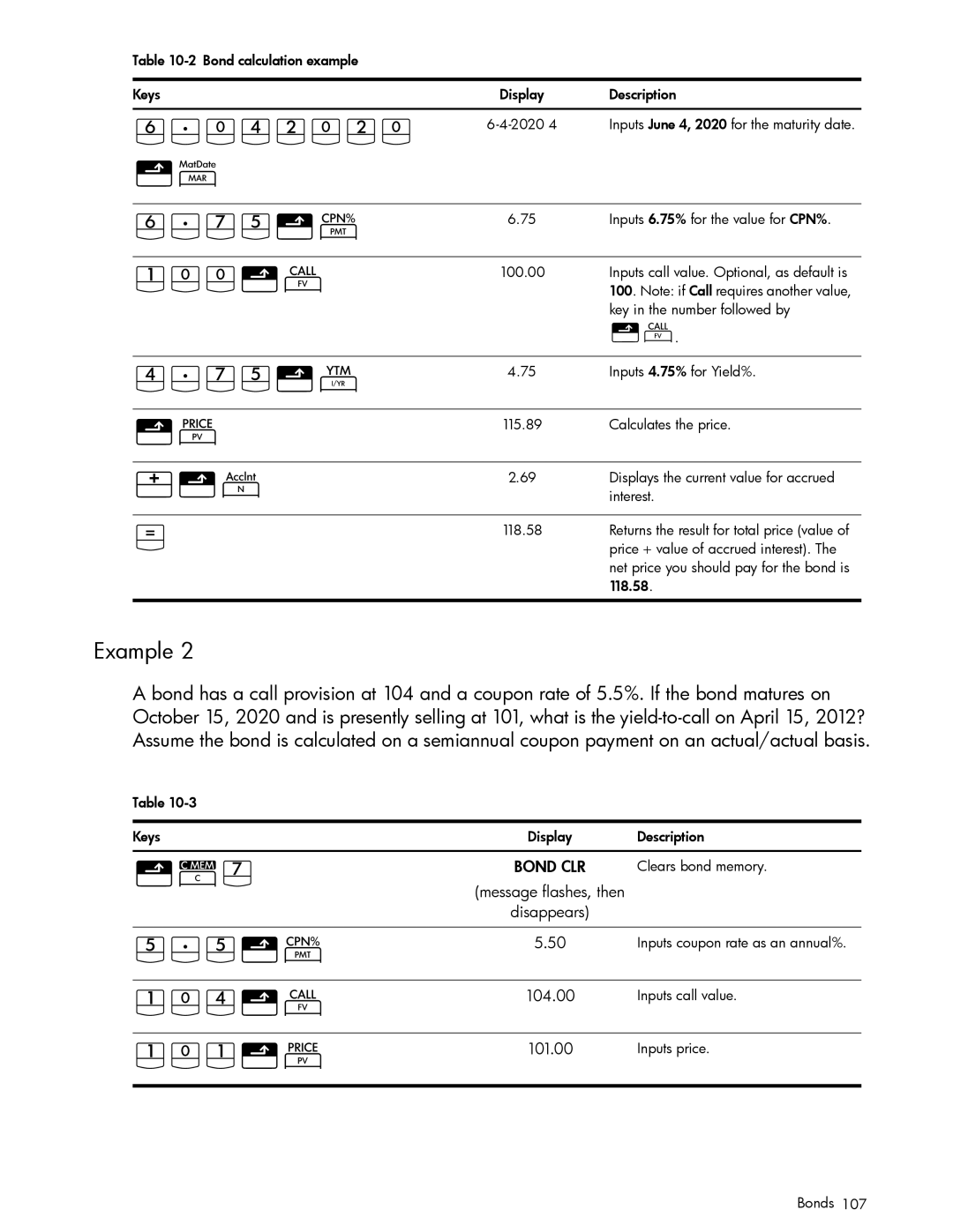 HP 10bII+ Financial manual S7YGG, V7VÎ, Jyë, Jjñ 