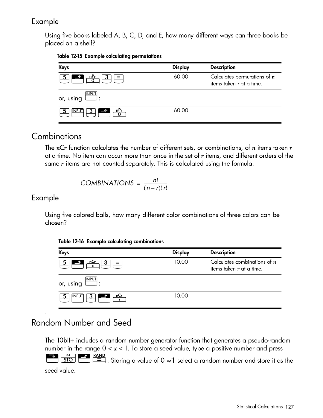 HP 10bII+ Financial manual VD4, Væd, V9D4, VÆD9 