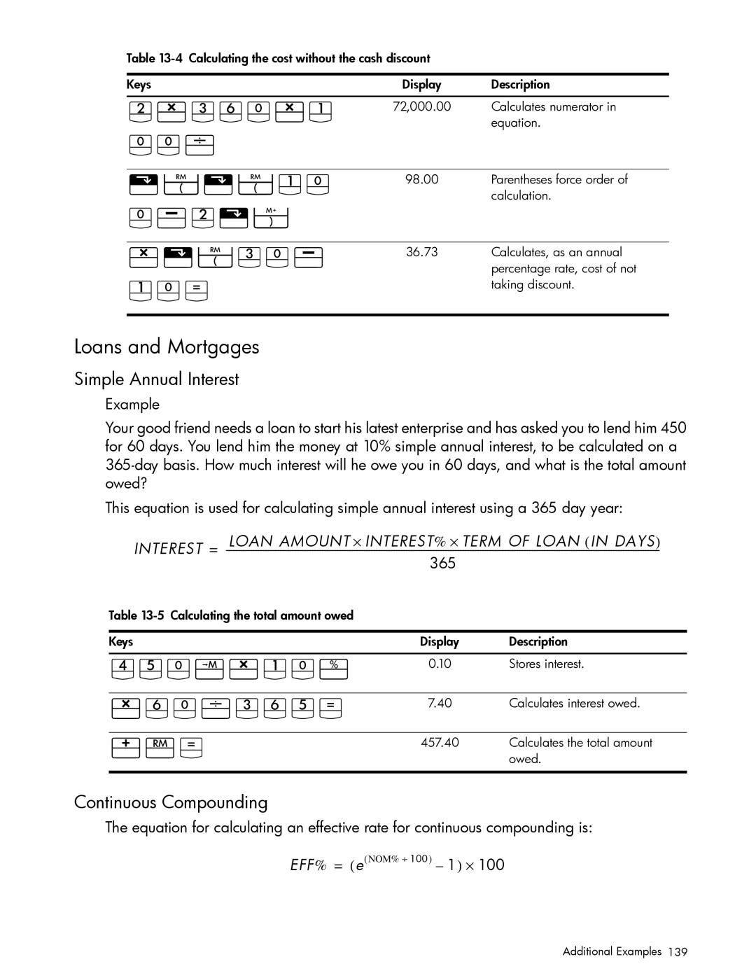 HP 10bII+ Financial manual Gpdspj, q\qJ AG\n, qDA, YVsPJ§, PSaDSV4 