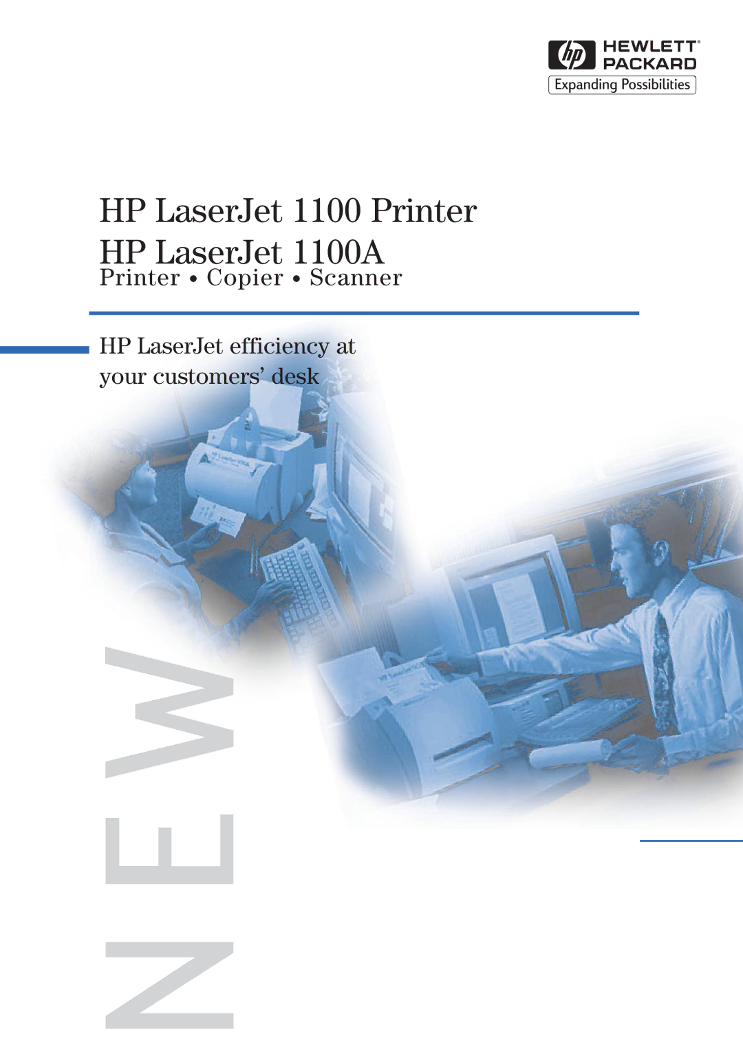 HP manual HP LaserJet 1100 Printer HP LaserJet 1100A 