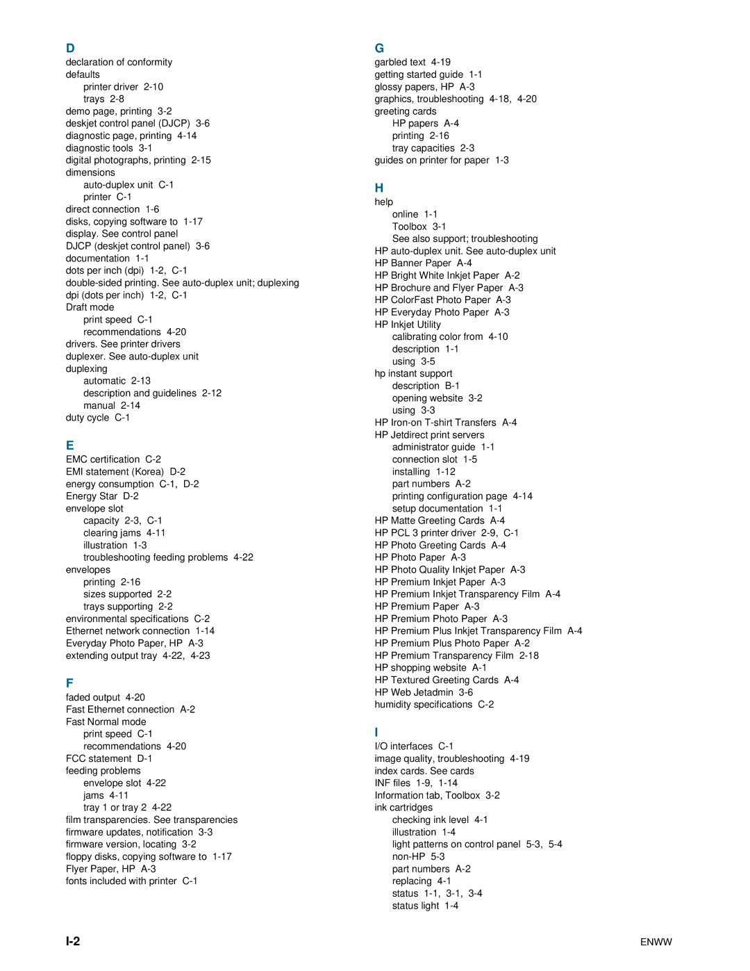 HP 1100dtn manual Enww 