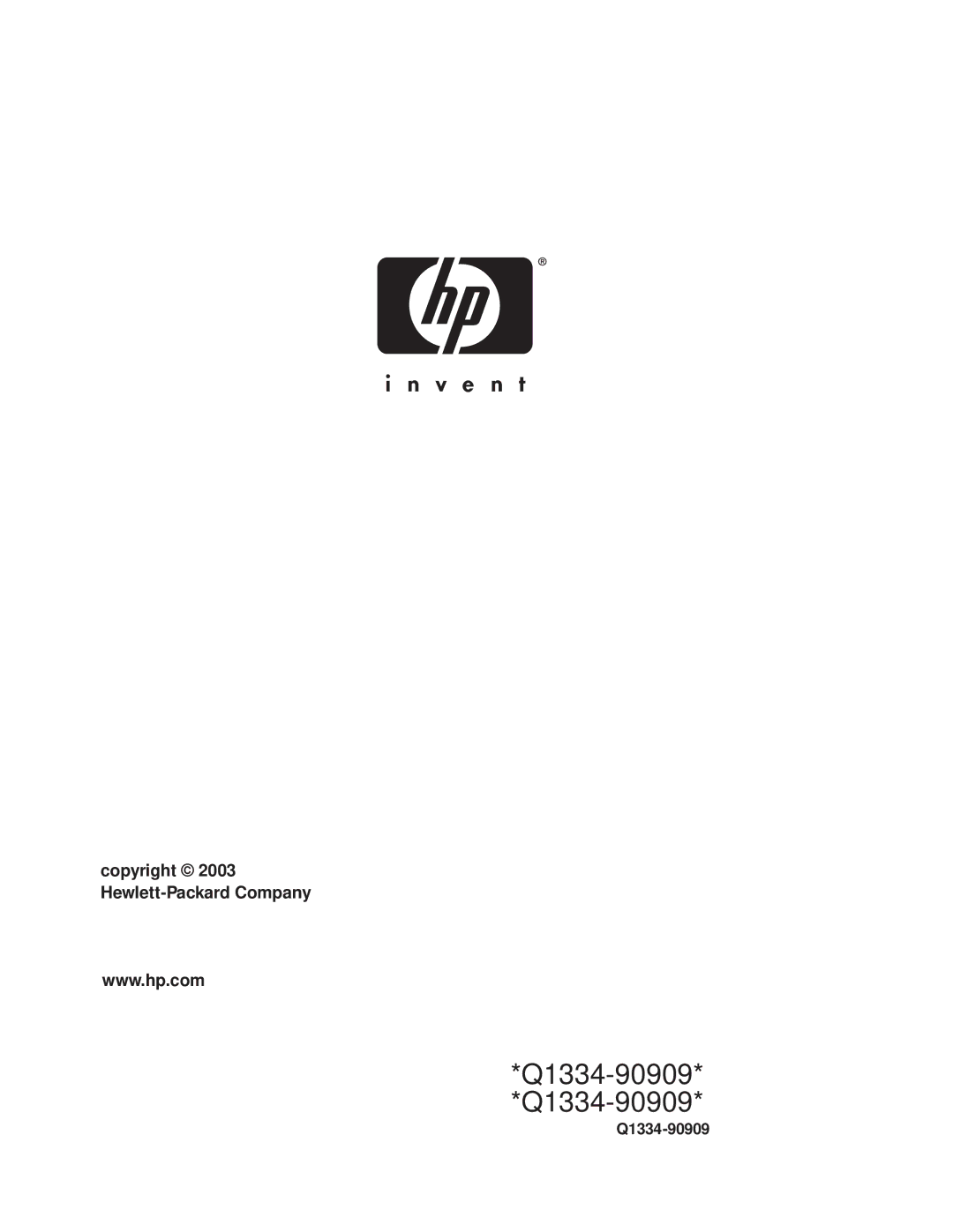 HP 1150 1300 1300n manual Q1334-90909 