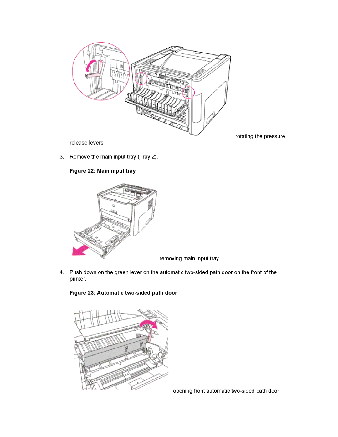 HP 1160 manual Automatic two-sided path door 