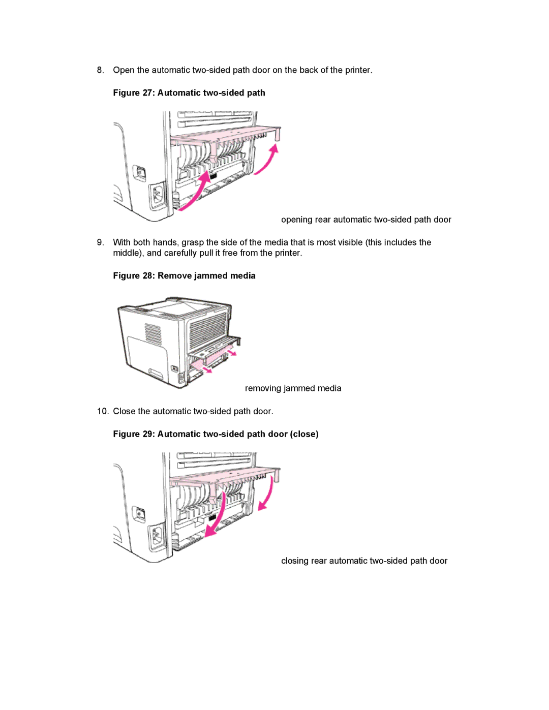 HP 1160 manual Automatic two-sided path 