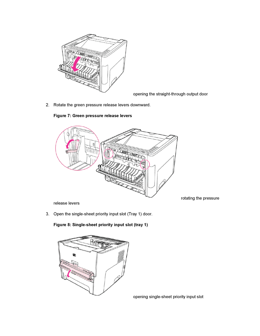 HP 1160 manual Single-sheet priority input slot tray 