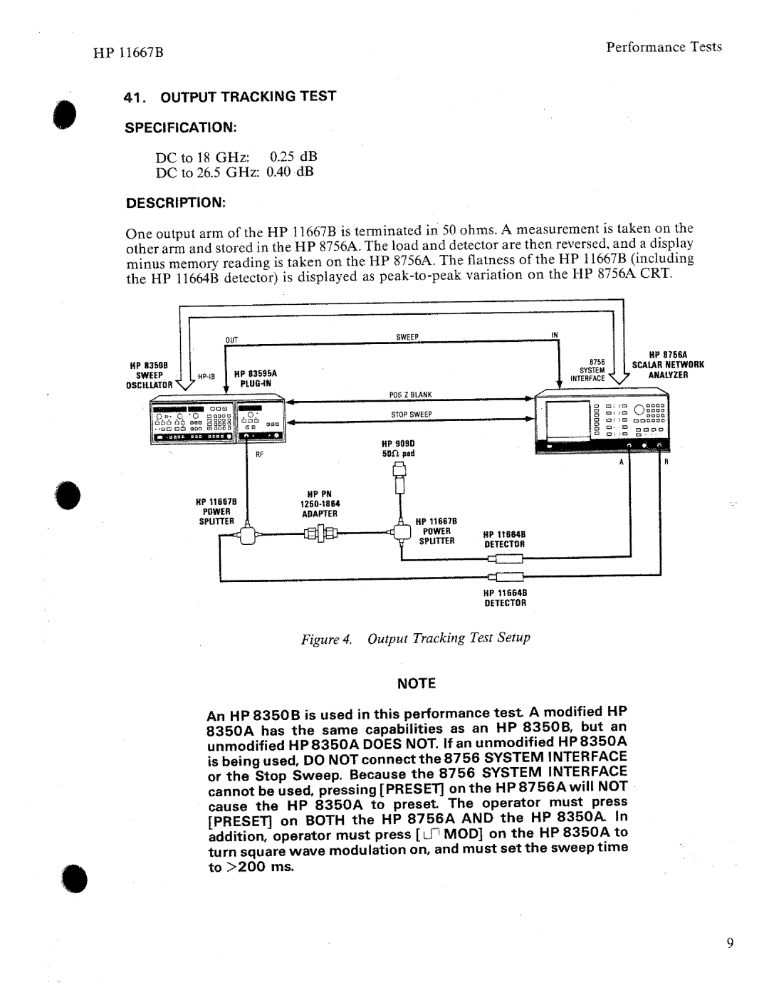 HP 11667B manual 