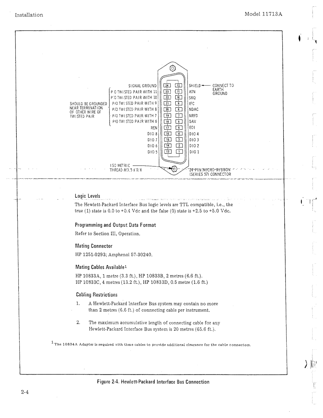 HP 11713A manual 