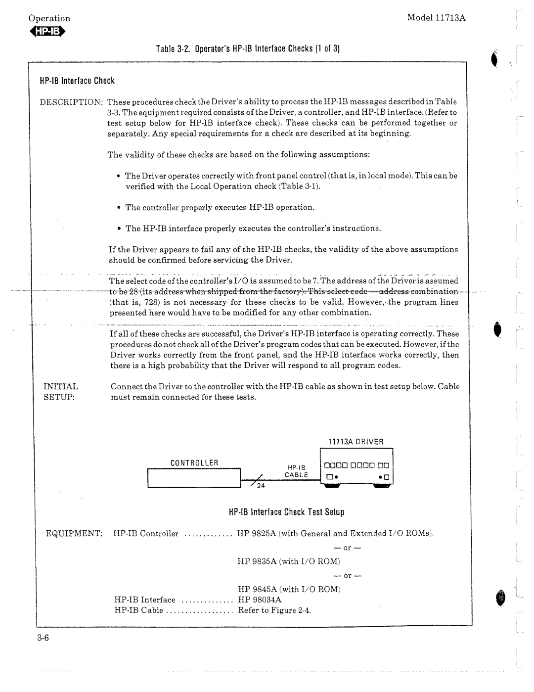 HP 11713A manual 