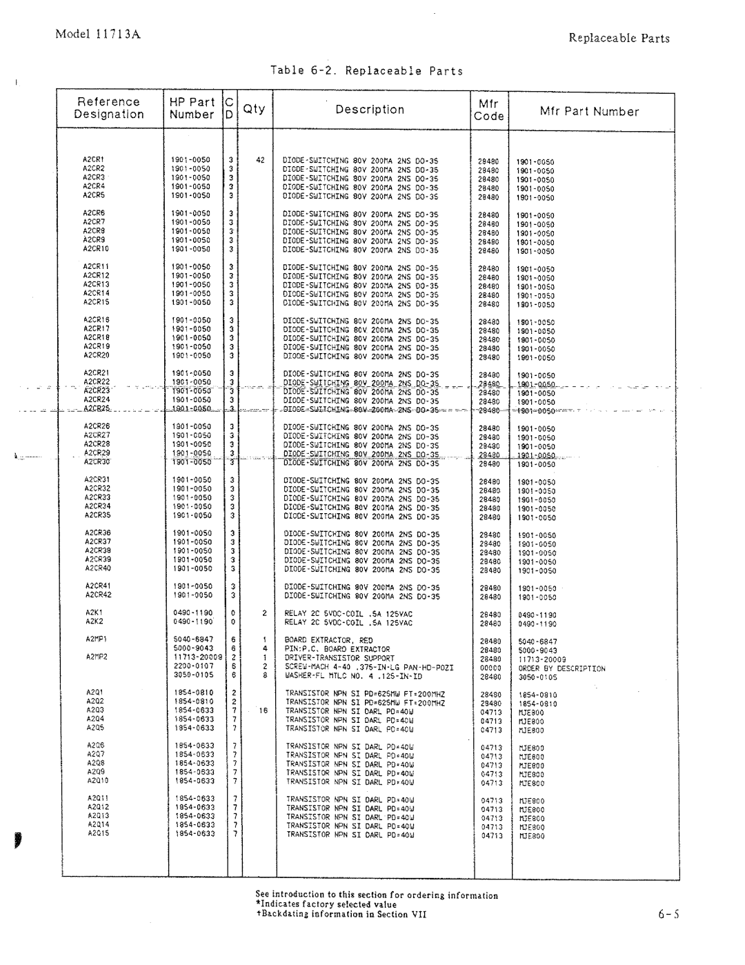 HP 11713A manual 