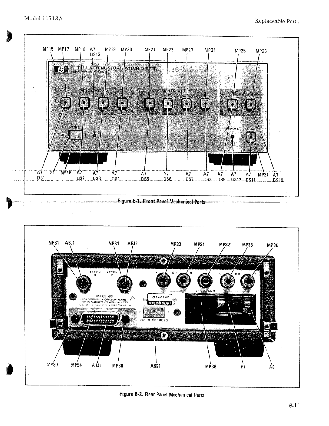 HP 11713A manual 