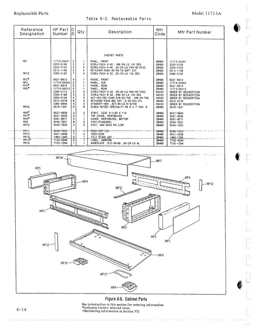 HP 11713A manual 