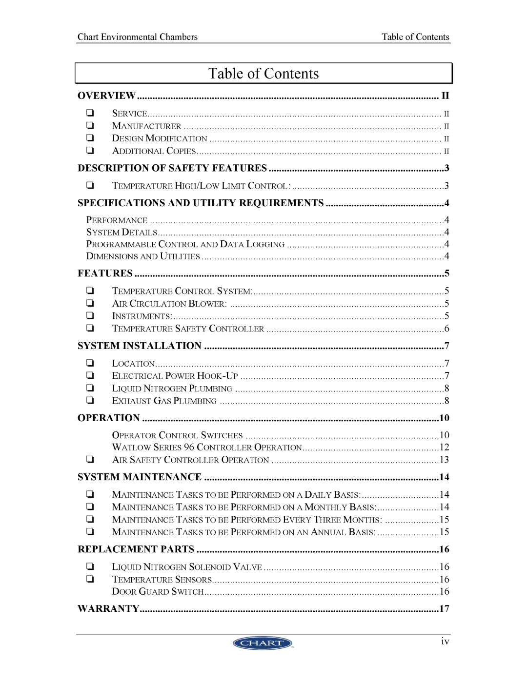 HP 11744195 manual Table of Contents 