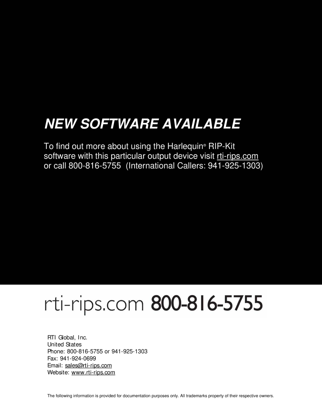 HP 120 manual NEW Software Available 