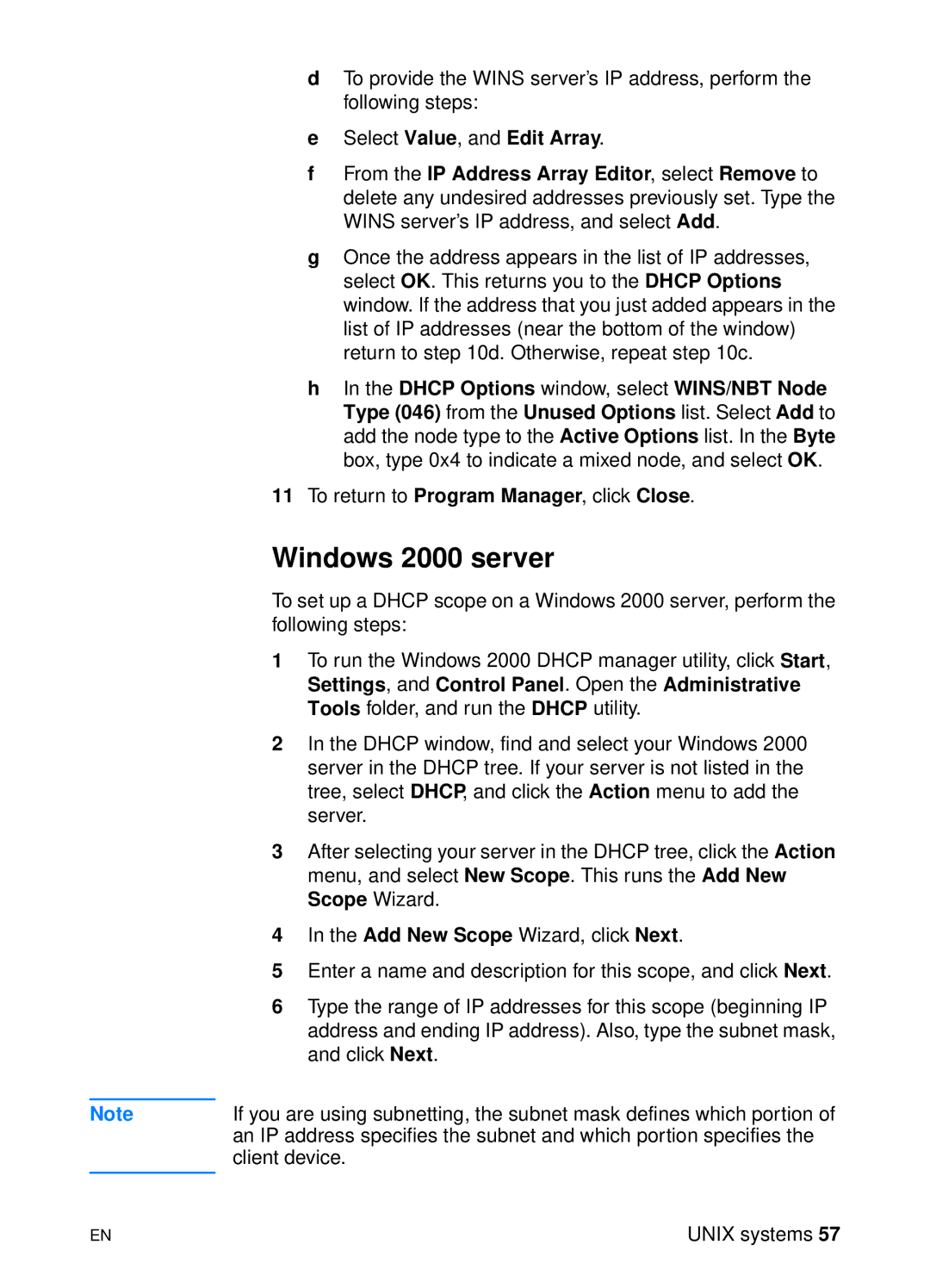 HP 1200 manual Windows 2000 server 