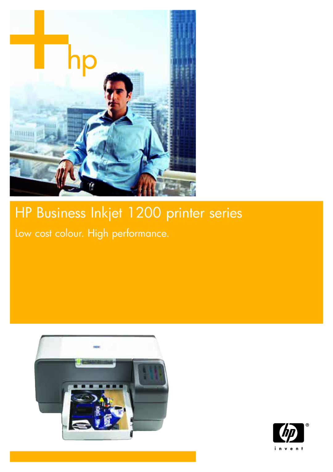 HP 1200d manual HP Business Inkjet 1200 printer series 