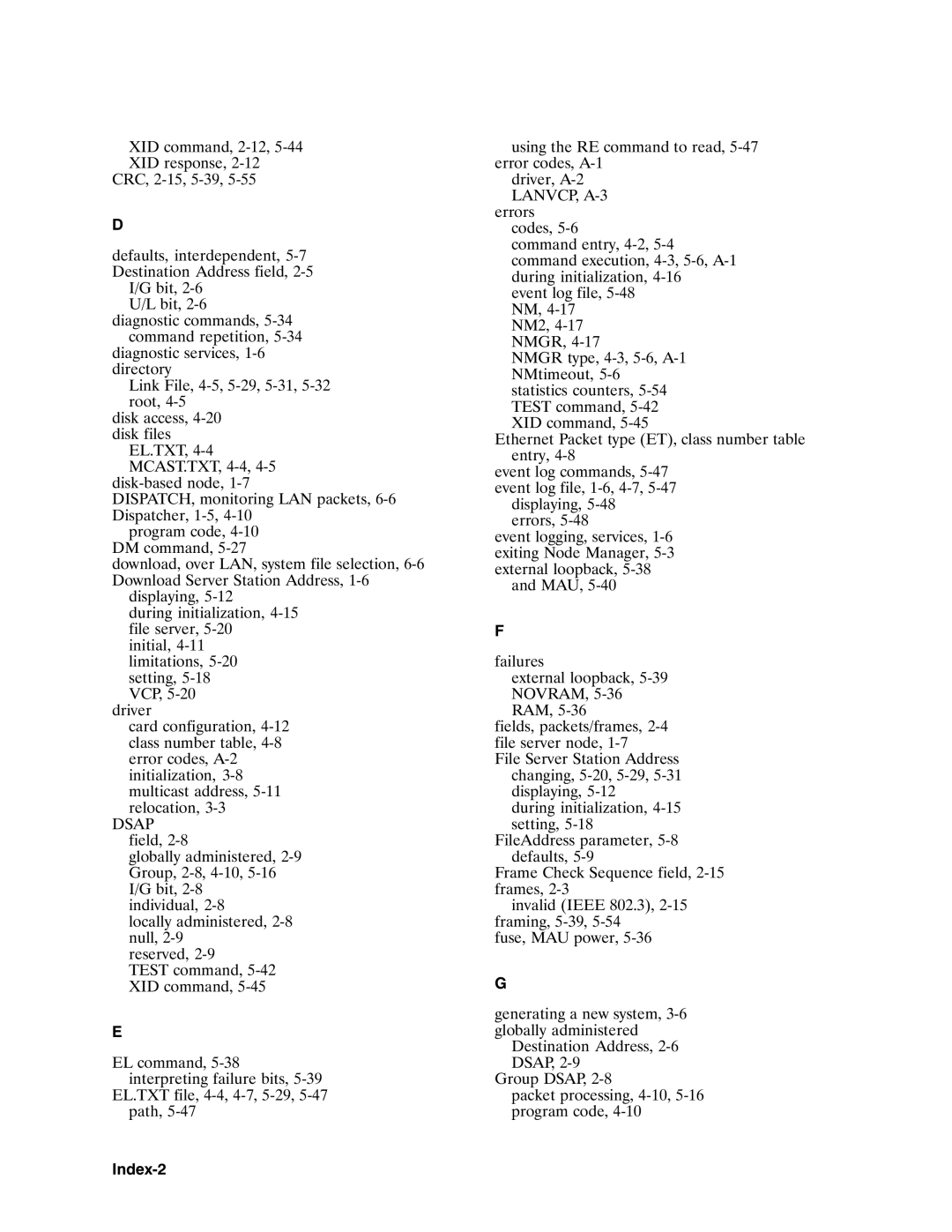 HP 12076A LAN/1000 LINK manual 