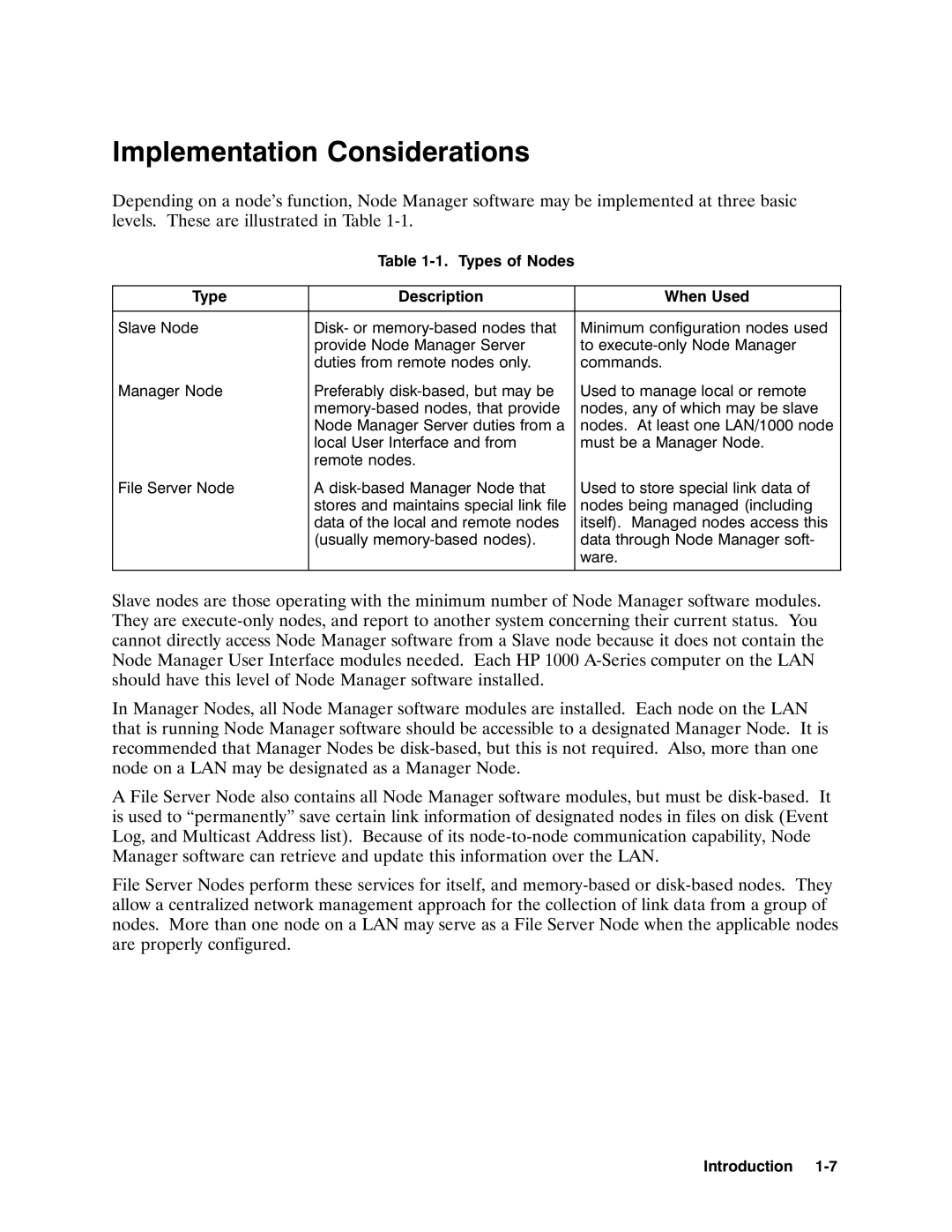 HP 12076A LAN/1000 LINK manual 